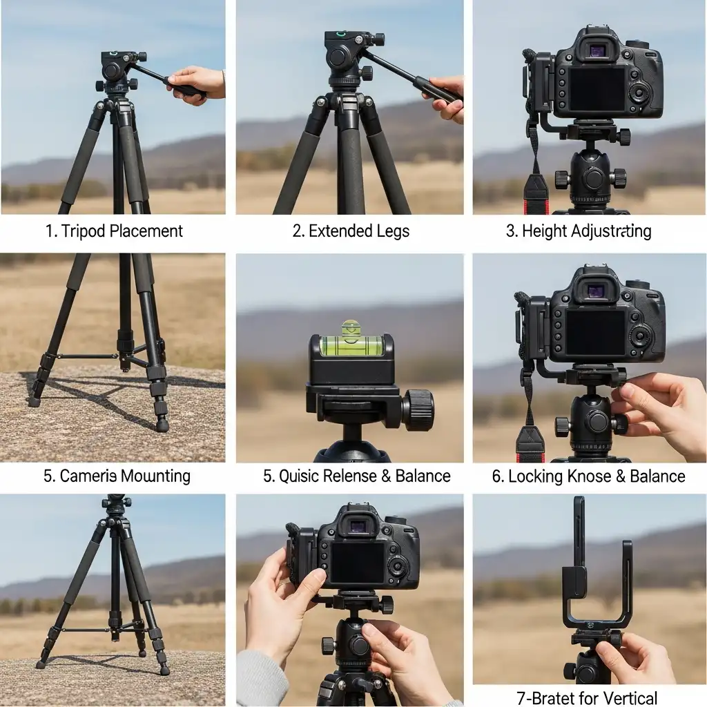 How to Set Up a Tripod Correctly