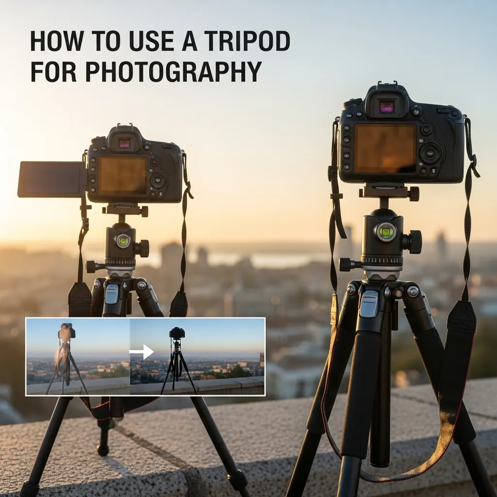 How to Use a Tripod for Photography: Complete Step-by-Step Guide for Sharp Shots