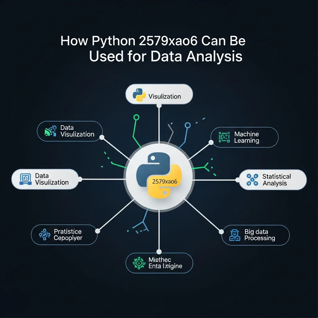 How Python 2579xao6 Can Be Used for Data Analysis