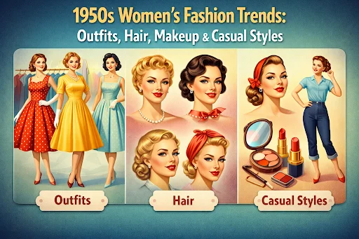 1950s Women's Fashion Trends