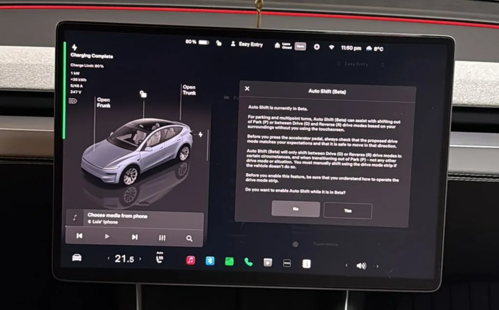 Tesla Update 2026.8 Lets You See Who's Driving in the Tesla App